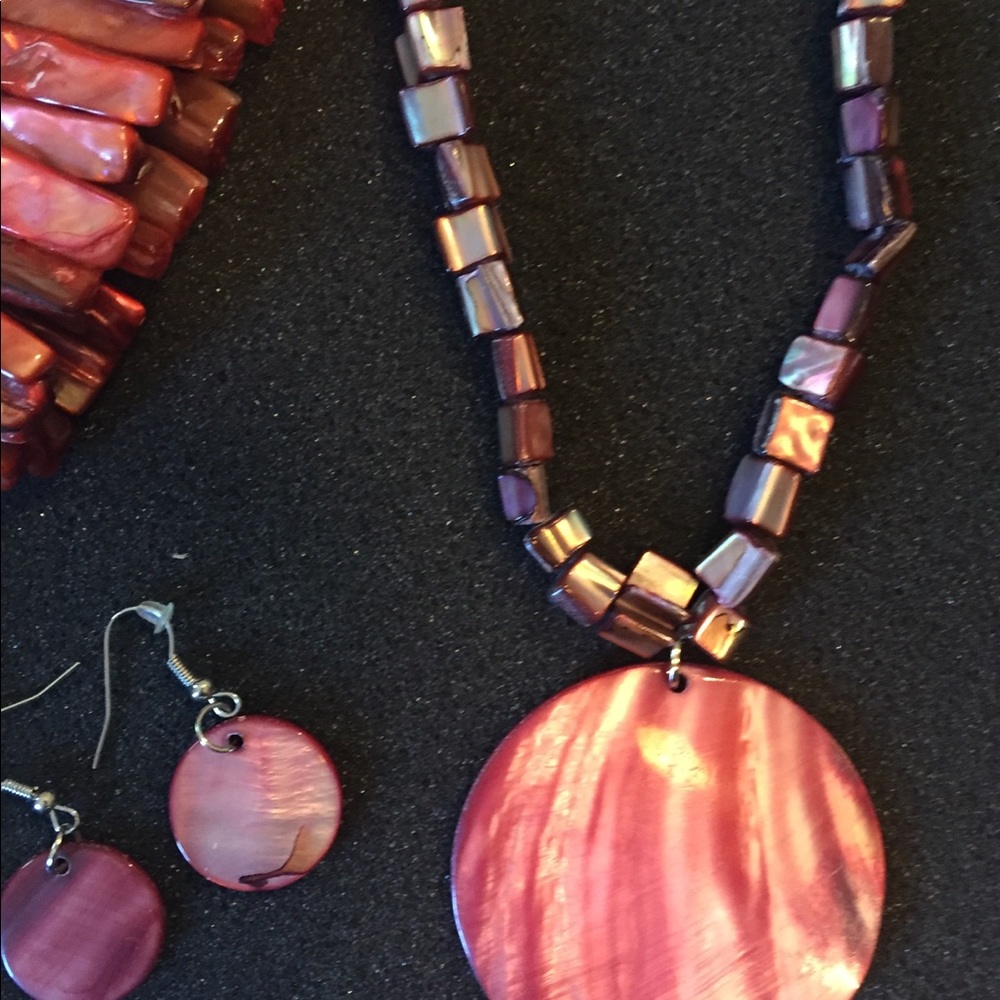 Statement necklace set - Picture 4 of 4